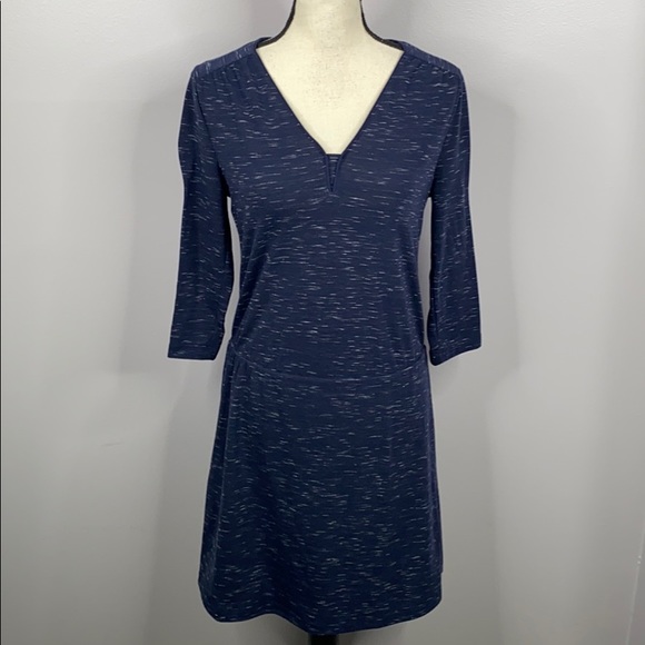 Banana Republic Factory Dresses & Skirts - Banana Republic Factory blue v neck dress - S